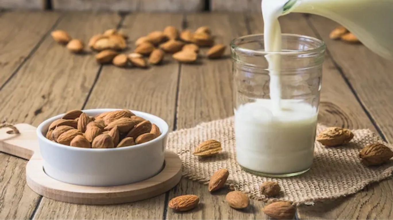 leche almendras dormir mejor leche